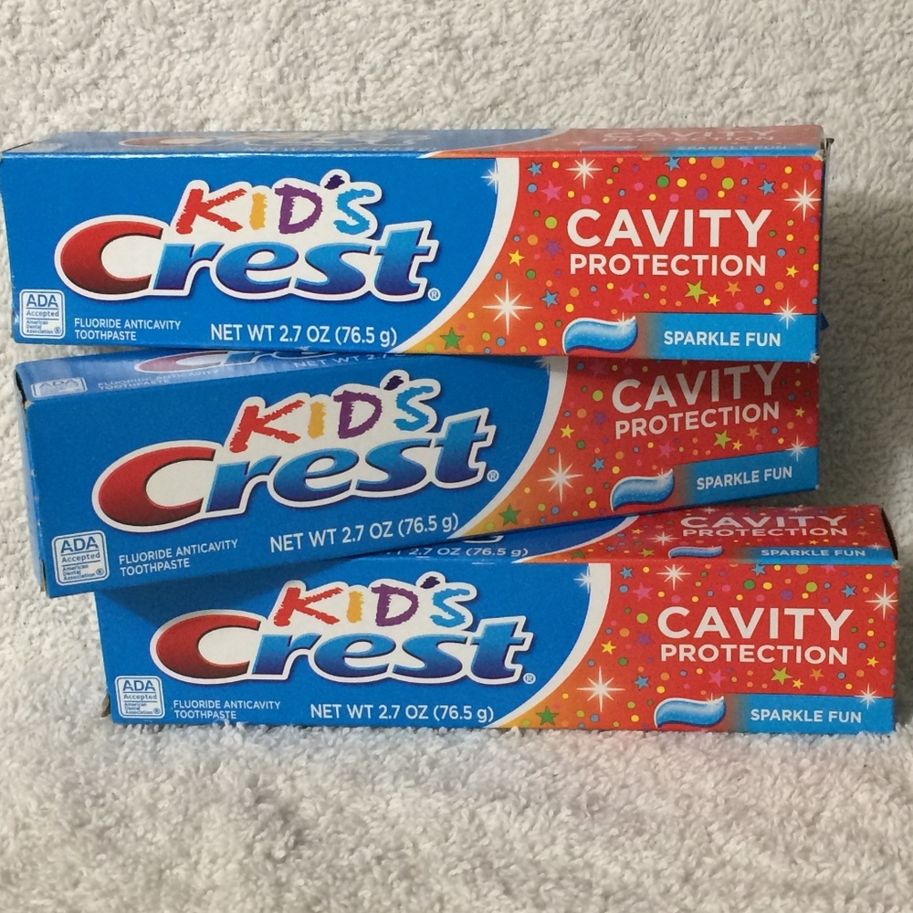 3 Crest Kids Cavity Protection Fluoride Toothpaste